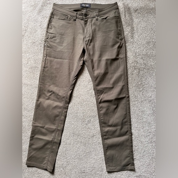 DUER Other - Mens DUER Slim Fit Casual Pants Size 34x32